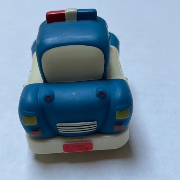 B You Police Car Pull Back Squad School Law Kids Toy Mini Car Working Condition - Picture 6 of 7